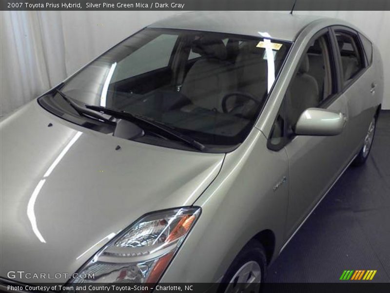 Silver Pine Green Mica / Dark Gray 2007 Toyota Prius Hybrid