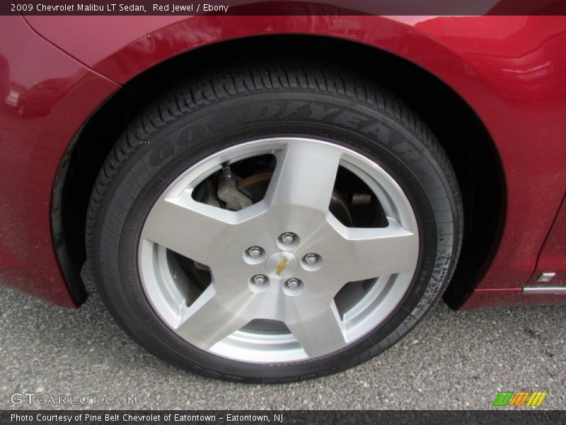 Red Jewel / Ebony 2009 Chevrolet Malibu LT Sedan