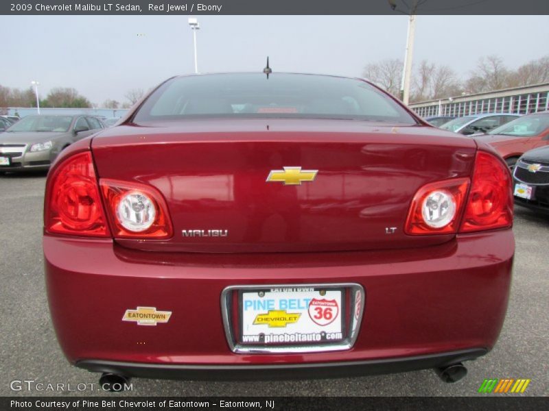 Red Jewel / Ebony 2009 Chevrolet Malibu LT Sedan