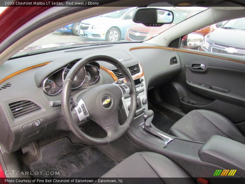 Red Jewel / Ebony 2009 Chevrolet Malibu LT Sedan