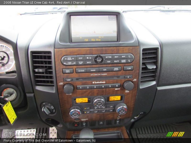 Controls of 2008 Titan LE Crew Cab 4x4