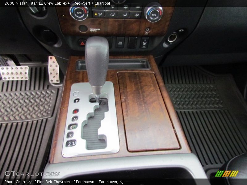  2008 Titan LE Crew Cab 4x4 5 Speed Automatic Shifter
