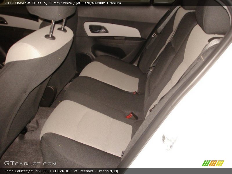 Summit White / Jet Black/Medium Titanium 2012 Chevrolet Cruze LS