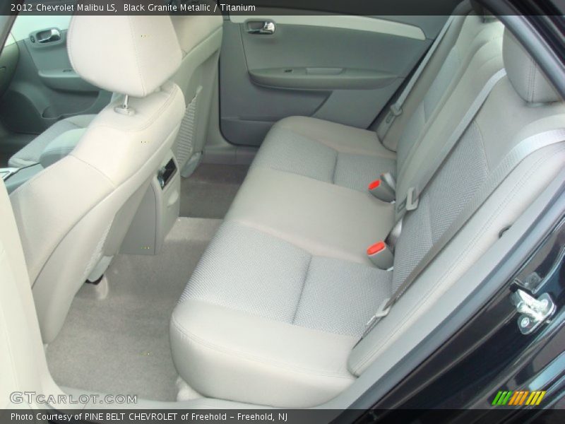 Black Granite Metallic / Titanium 2012 Chevrolet Malibu LS