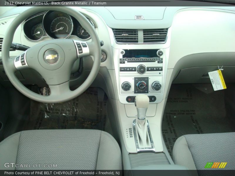 Black Granite Metallic / Titanium 2012 Chevrolet Malibu LS