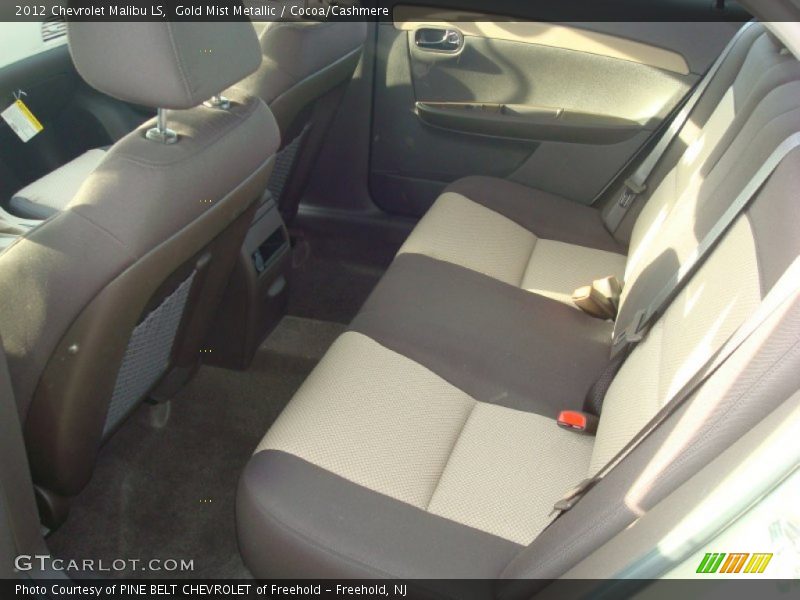 Gold Mist Metallic / Cocoa/Cashmere 2012 Chevrolet Malibu LS