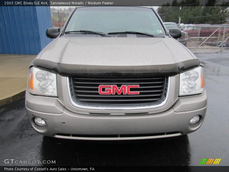 Sandalwood Metallic / Medium Pewter 2003 GMC Envoy SLE 4x4