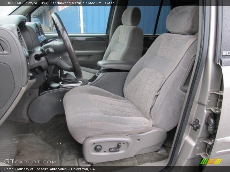 Sandalwood Metallic / Medium Pewter 2003 GMC Envoy SLE 4x4