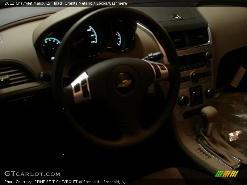 Black Granite Metallic / Cocoa/Cashmere 2012 Chevrolet Malibu LS