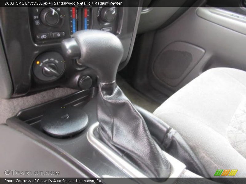 Sandalwood Metallic / Medium Pewter 2003 GMC Envoy SLE 4x4