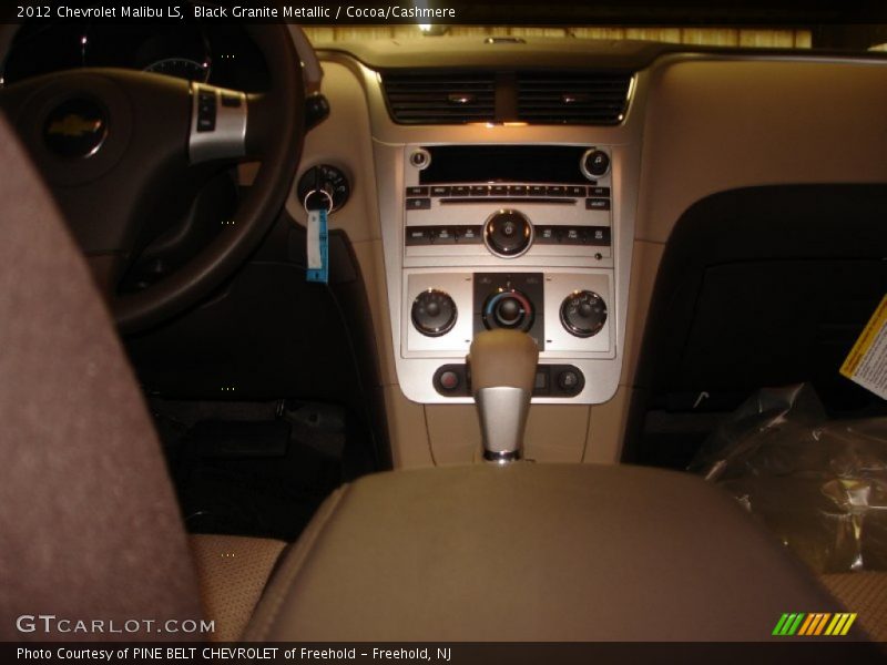 Black Granite Metallic / Cocoa/Cashmere 2012 Chevrolet Malibu LS