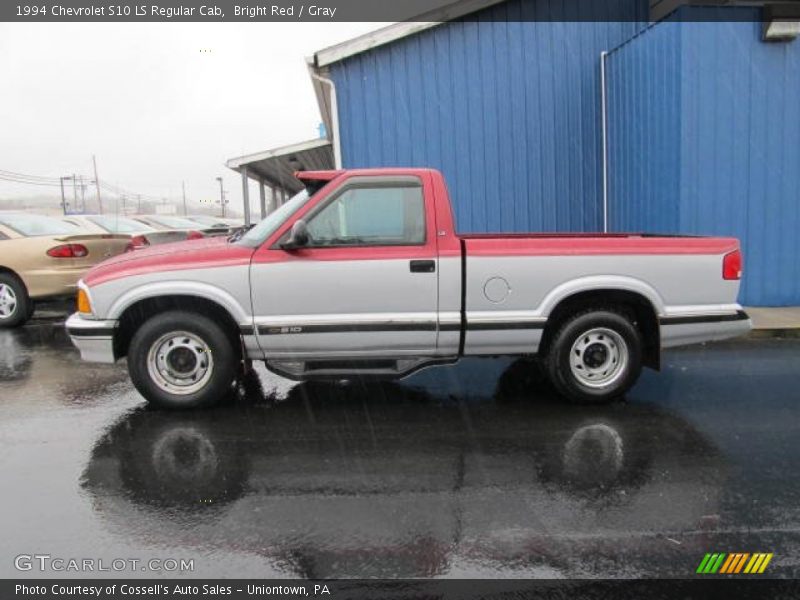  1994 S10 LS Regular Cab Bright Red