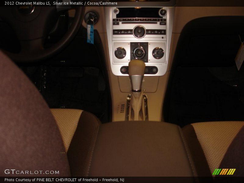 Silver Ice Metallic / Cocoa/Cashmere 2012 Chevrolet Malibu LS