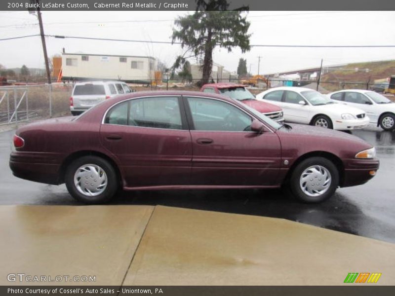 Cabernet Red Metallic / Graphite 2004 Buick LeSabre Custom