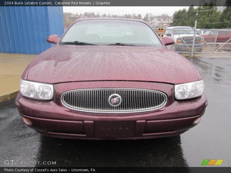 Cabernet Red Metallic / Graphite 2004 Buick LeSabre Custom