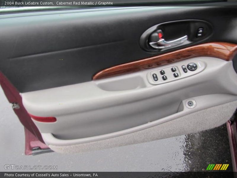 Cabernet Red Metallic / Graphite 2004 Buick LeSabre Custom