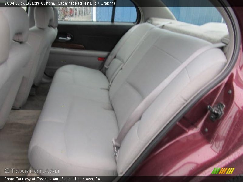 Cabernet Red Metallic / Graphite 2004 Buick LeSabre Custom