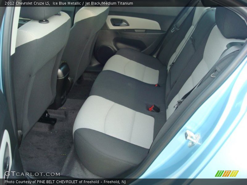 Ice Blue Metallic / Jet Black/Medium Titanium 2012 Chevrolet Cruze LS
