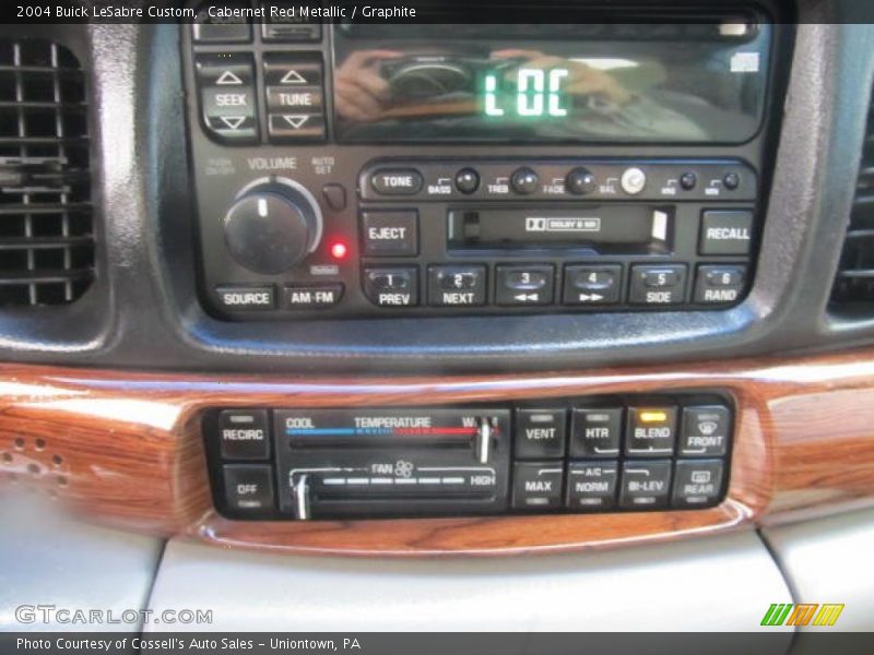 Cabernet Red Metallic / Graphite 2004 Buick LeSabre Custom