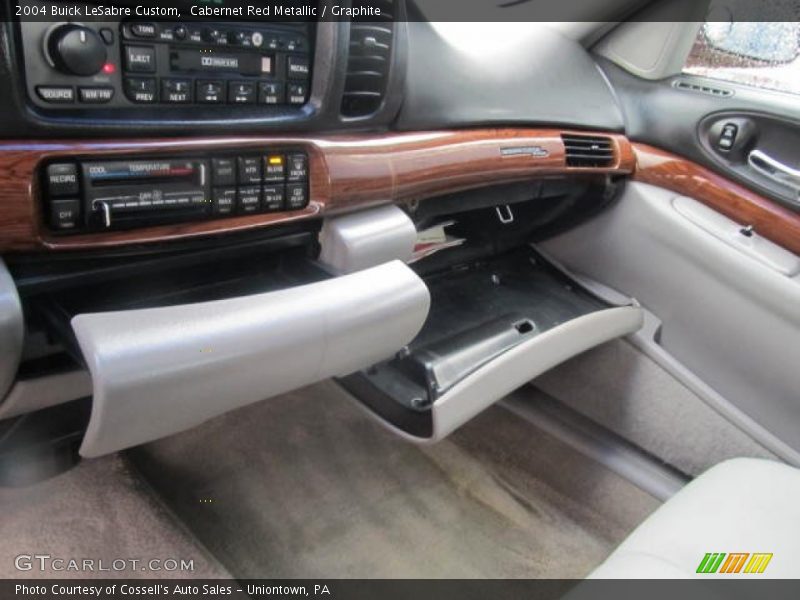 Cabernet Red Metallic / Graphite 2004 Buick LeSabre Custom