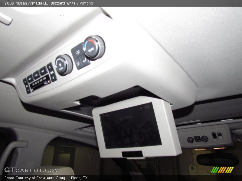Blizzard White / Almond 2009 Nissan Armada LE