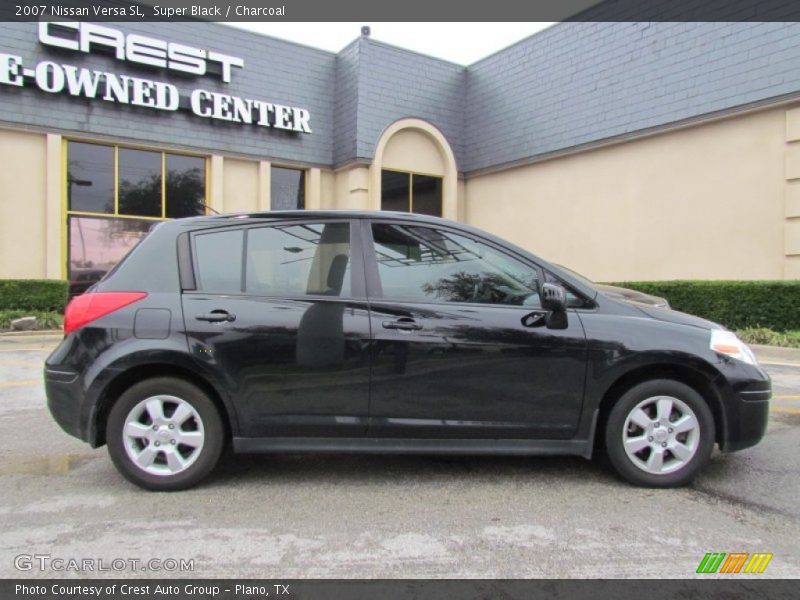 Super Black / Charcoal 2007 Nissan Versa SL