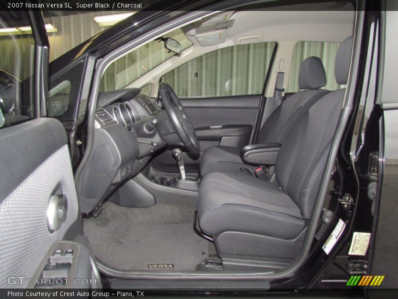 Super Black / Charcoal 2007 Nissan Versa SL