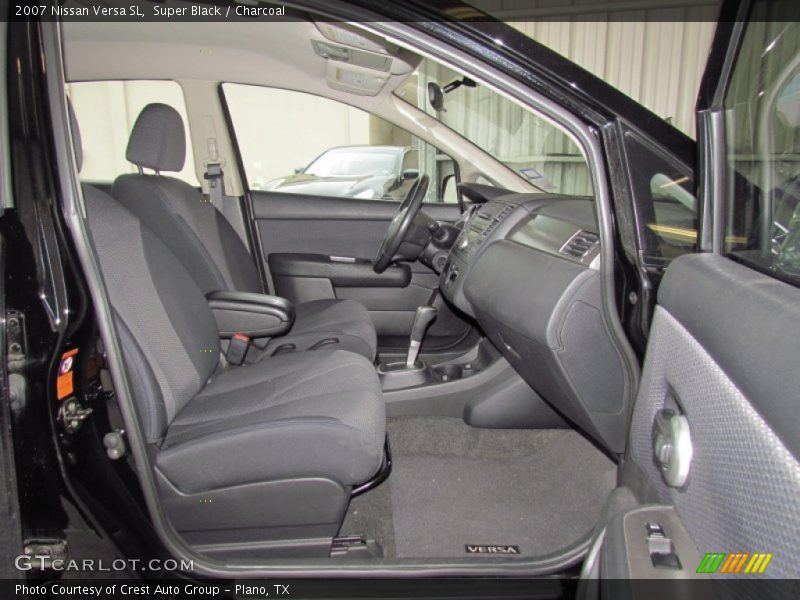 Super Black / Charcoal 2007 Nissan Versa SL