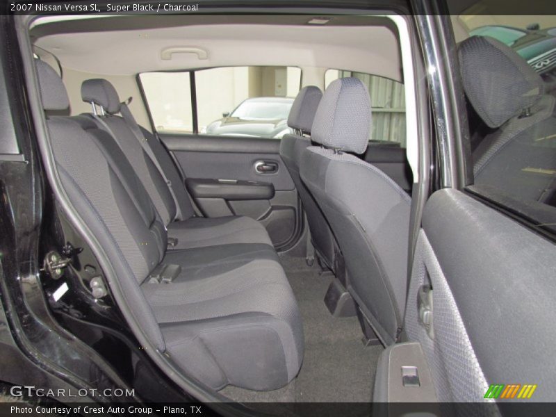 Super Black / Charcoal 2007 Nissan Versa SL