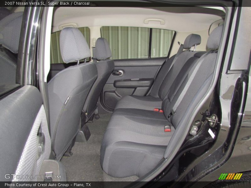 Super Black / Charcoal 2007 Nissan Versa SL