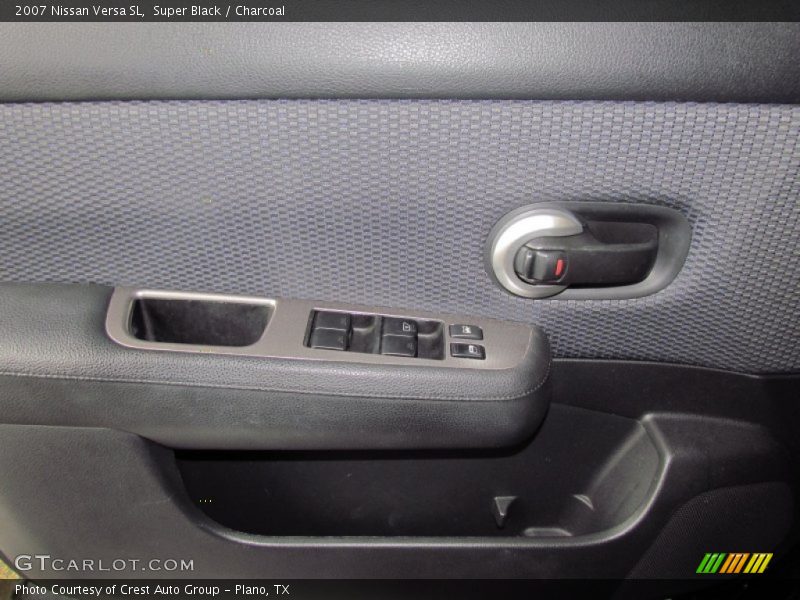 Super Black / Charcoal 2007 Nissan Versa SL