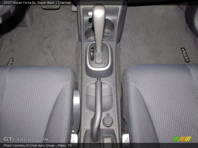 Super Black / Charcoal 2007 Nissan Versa SL