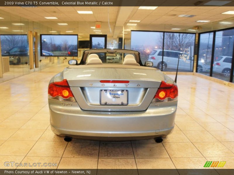 Celestial Blue Metallic / Calcite 2009 Volvo C70 T5 Convertible