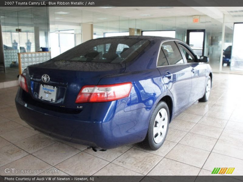 Blue Ribbon Metallic / Ash 2007 Toyota Camry LE