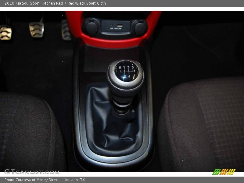  2010 Soul Sport 5 Speed Manual Shifter