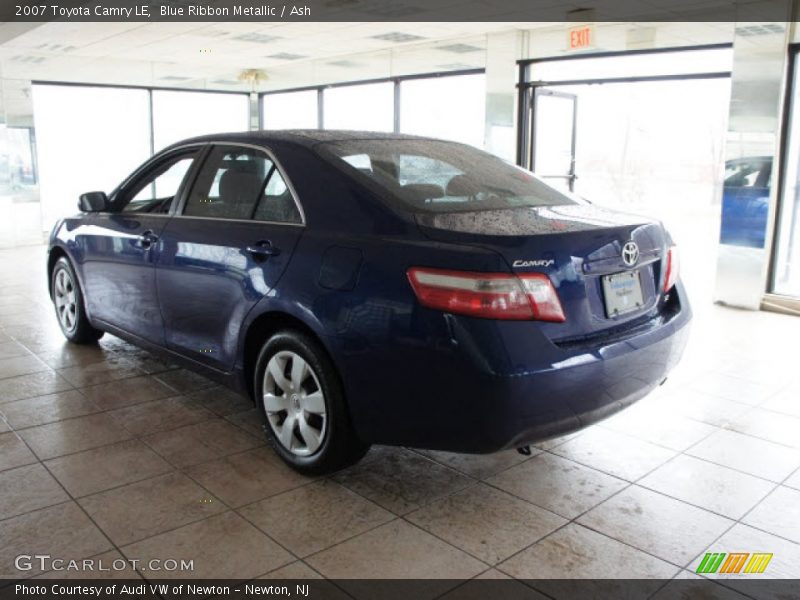 Blue Ribbon Metallic / Ash 2007 Toyota Camry LE