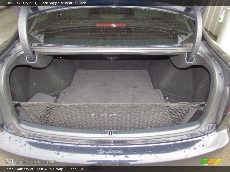 Black Sapphire Pearl / Black 2009 Lexus IS 250