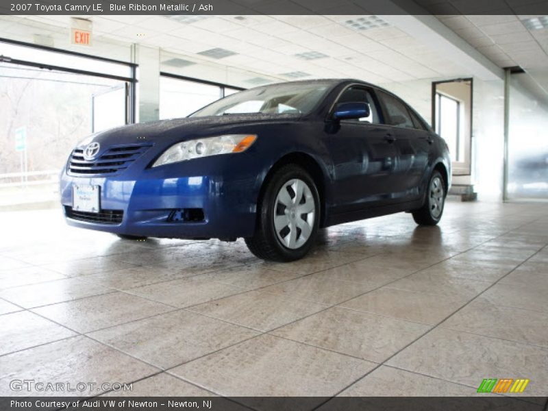 Blue Ribbon Metallic / Ash 2007 Toyota Camry LE