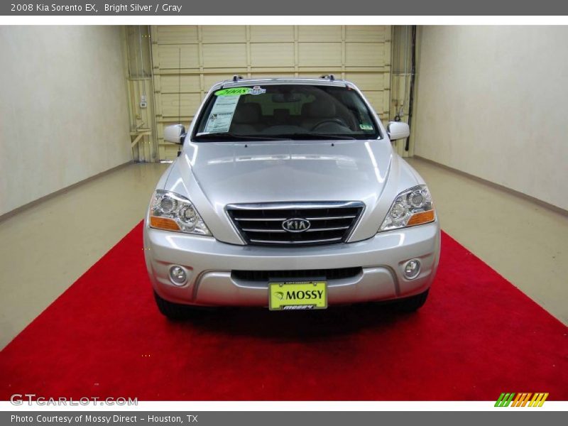 Bright Silver / Gray 2008 Kia Sorento EX