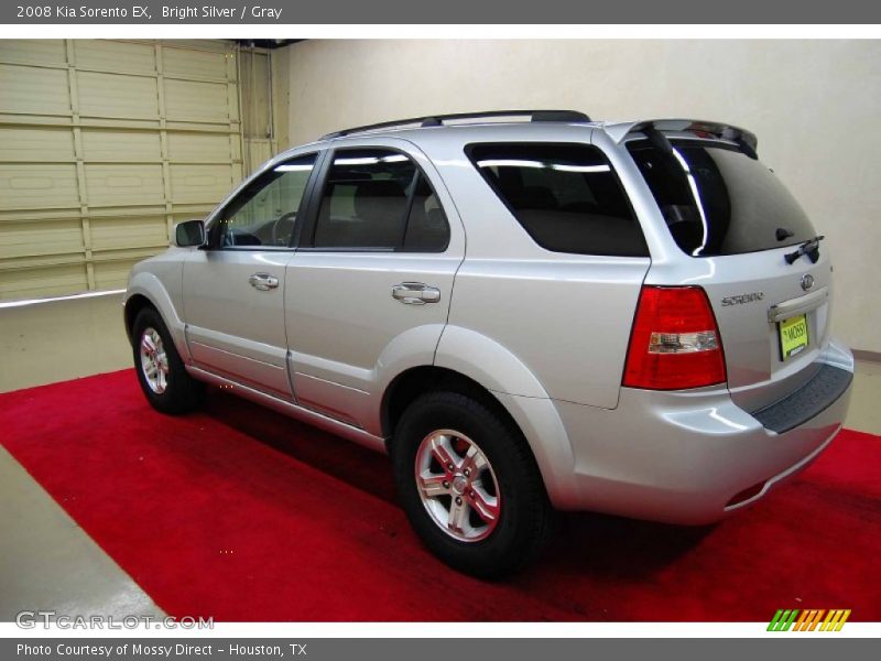 Bright Silver / Gray 2008 Kia Sorento EX