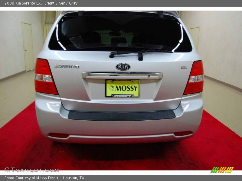 Bright Silver / Gray 2008 Kia Sorento EX