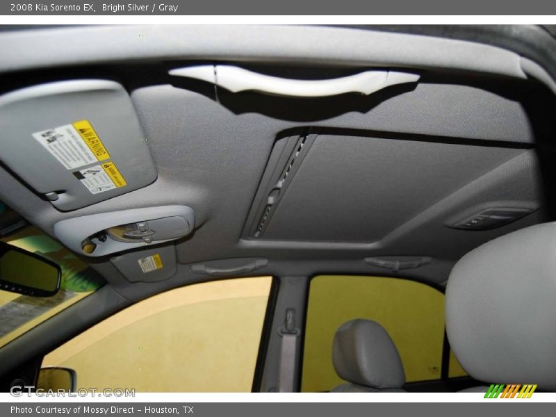 Bright Silver / Gray 2008 Kia Sorento EX