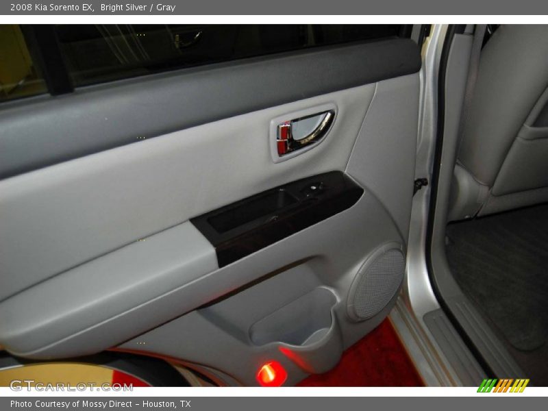Bright Silver / Gray 2008 Kia Sorento EX