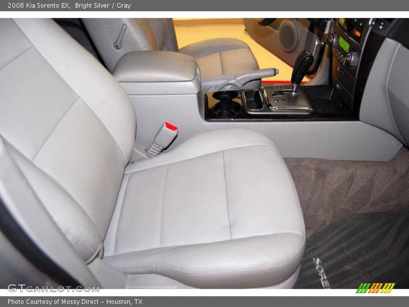 Bright Silver / Gray 2008 Kia Sorento EX