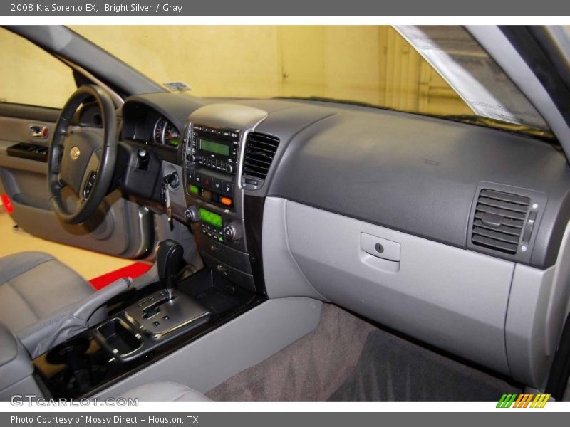 Bright Silver / Gray 2008 Kia Sorento EX