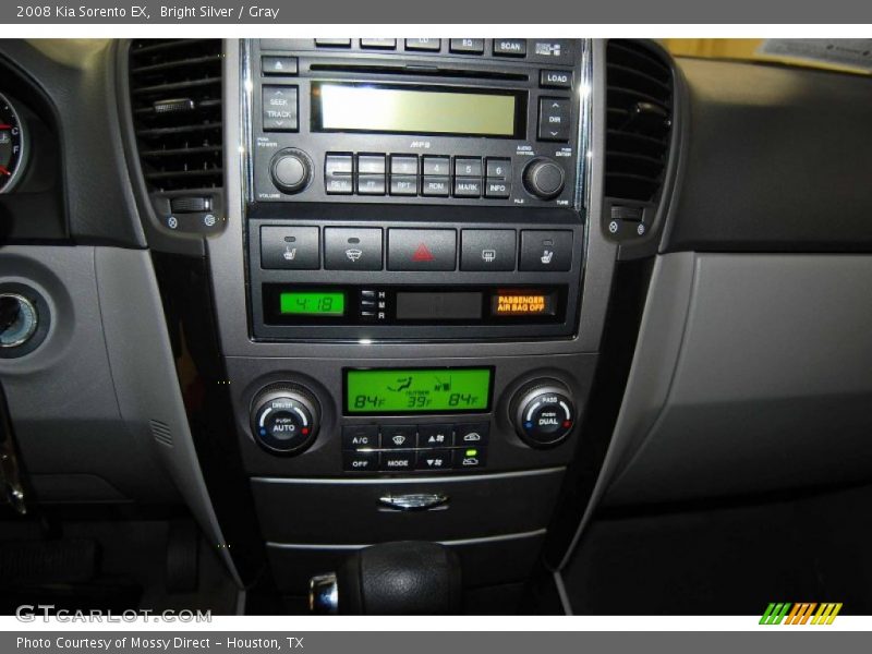 Bright Silver / Gray 2008 Kia Sorento EX