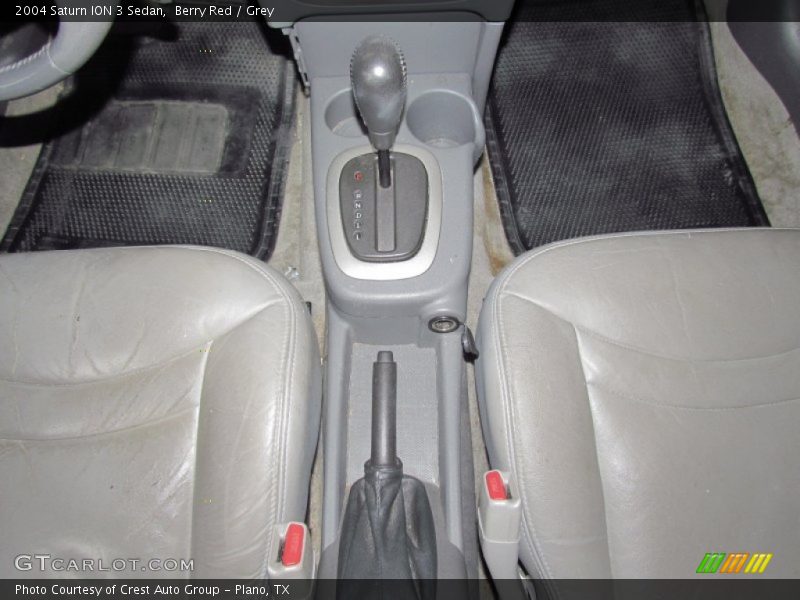 Berry Red / Grey 2004 Saturn ION 3 Sedan