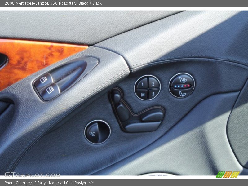 Black / Black 2008 Mercedes-Benz SL 550 Roadster