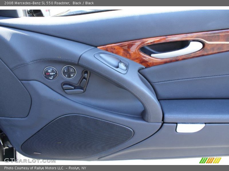 Black / Black 2008 Mercedes-Benz SL 550 Roadster
