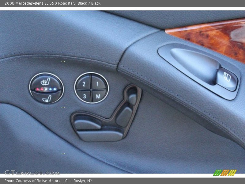 Black / Black 2008 Mercedes-Benz SL 550 Roadster